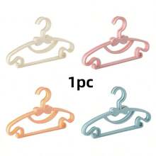 40个塑料蝴蝶结衣架夹，新生儿衣架。防滑超薄婴儿/幼儿衣物收纳盒 - 彩色 - 查看 18