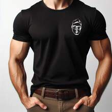 MIL200FIT Men T-Shirts - Black - View 3
