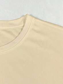 Women T-Shirts - 杏 - 查看 3