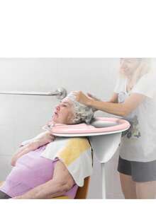 1 件成人斜躺洗发盆，适用于产后、孕妇、儿童、老人、病人、家庭护发 - 彩色 - 查看 7