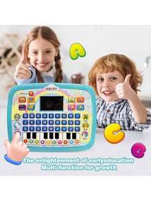 Children's Educational Learning Machine With Letter, Number, And Music Functions, Animal And Piano Key Educational Toys To Help Children Improve Cognitive Ability, Perfect For Halloween/Easter/Christmas/Birthday/Thanksgiving Gifts - Multicolor - View 4