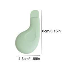 1pc Blackhead Removal Tools, Silicone Nose Blackhead Remover, Green And Pink Blackhead Remover, Facial Scraper, Deep Cleansing Master, Pore Extractor, Gentle And Safe Skin Scrub, Suitable For Skin And Nose, Blackhead Peeling Machine Output Device, Home Beauty Peeling Instrument For Pore Cleaning, Ergonomic Blackhead Scraper