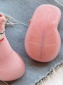 婴儿男女童防滑室内学步袜透气保暖弹力袜鞋底保护脚趾户外袜