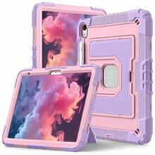 Military Industry Anti-Fall Tablet Protective Case Compatible With Ipad Soft Anti-Fall Protection, Ultra-Thin/Smart Stand Compatible With Ipad 10.2/10.9/11, 10th Gen, Ippad Air 11, Ipad Air4/5 - Multicolor - View 13