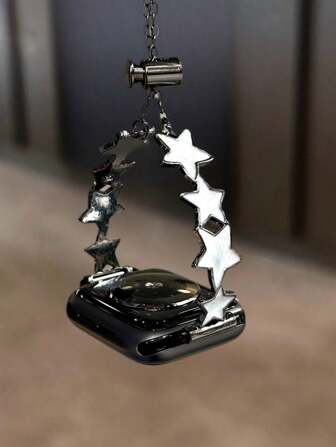 新款星形手链表带兼容 表带 38/40/41/42/44/45/46/49 毫米 兼容 表带 Ultra/Se10/9/8/7/6/5/4/3/2/1 表带