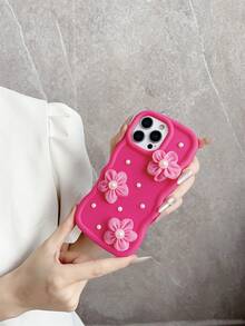 畅销手机壳，兼容三星 Galaxy S25、S24、S24 Plus/S24+、S24 Ultra、S24 FE、S20、S21、S22、S23，可爱设计；兼容 11/11 Pro Max/12 Pro/12 Pro Max/13/13 Pro Max/14/14 Pro/14 Pro/15 Pro Max/16 Pro Max、 16E，硅胶材质，防水防震防摔防刮。 - 玫紅色 - 查看 5