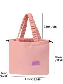 1pc Can Customize Large Capacity Light Storage Bag, Daily Fashion Versatile Sports Bag, Fitness Dry Wet Sub Swimming Bag, Sports Equipment Storage Bag, Suitable For Swimming, Beach Play, Seaside Vacation, Sports Fitness, As A Gift For Family, Friends, Father, Mother, Sisters, Brother, Brother And Couple.