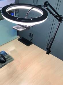 Anneau lumineux selfie de 10 pouces avec pied trépied, lumière LED avec pied trépied flexible et support de téléphone, compatible avec , téléphone Android, pour photo, selfie, enregistrement vidéo, réunion Zoom, entretiens, diffusion en direct, vlog, rassemblements familiaux, fête de Noël. Convient pour le selfie manuel, les activités extérieures, la photographie, l'enregistrement vidéo, la diffusion en direct, les réunions Zoom, avec lumière selfie sur pied