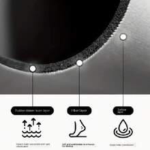 Tapete de drenagem laranja com estampas personalizadas. O novo tapete absorvente para bancada de cozinha possui superfície resistente ao desbotamento e um toque macio e confortável. Pode ser lavado na máquina para facilitar a limpeza, é leve e portátil. - Laranja - Ver 11