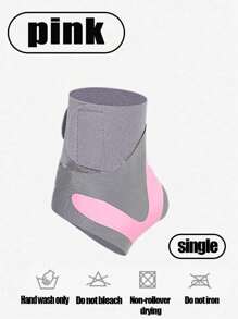 1 对透气可调节踝关节支撑支架，压缩踝关节保护器，用于运动踝关节保护，防止受伤，足部恢复，适用于跑步、散步、足部康复 - 彩色 - 查看 10