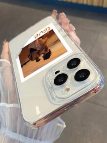 1 件定制情侣照片手机壳，捕捉海滩上的浪漫时刻，个性化硅胶镜头保护膜，兼容 16 Pro Max/16 Pro/15 Pro Max/14 Pro Max/13 Pro Max/15 Pro/14 Pro/13 Pro、Honor、Redmi