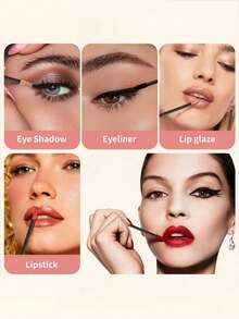 Bộ 100/50/25 cọ môi và mi chuyên nghiệp - Đầu cọ dùng một lần chất lượng cao, lông mi lấp lánh như pha lê, lông siêu mịn, thích hợp cho nối mi chính xác và tẩy trang nhẹ nhàng - Dụng cụ làm đẹp - Nhiều màu - Xem 8