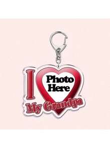 定制钥匙扣，情侣钥匙扣，情人节礼物，送给男朋友/女朋友的定制“我爱我的男朋友/女朋友”钥匙扣，送给他/她的定制钥匙扣和配饰，夏末，色彩缤纷，可爱，萌，有趣，卡哇伊，Y2K，时尚，男女皆宜，休闲，定制，个性化，独特，送给他的理想礼物，送给她的理想礼物，她，男朋友，女朋友，家人，朋友