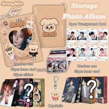 5件套 /K-POP/SKZ/STAY 套装，包含1个卡套、1个钥匙扣、8张透明卡片、55张卡片（60张卡片+30张贴纸），可爱卡通卡套可用于收藏，钥匙扣可用于背包装饰，透明卡片可用于剪贴簿、周边商品及演唱会周边。 - 彩色 - 查看 11