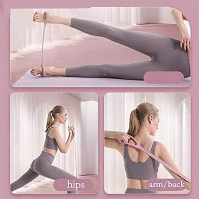 Women's Back Stretching Shoulder Trainer - Home Yoga Stretch Band With Silicone Grip