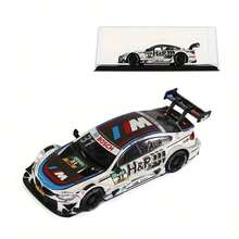 RMZ 1:43 Scale Diecast BMW M4 DTM Racing Car Model, Children Toy Car, Sliding Car Model, Birthday Gift For Boys