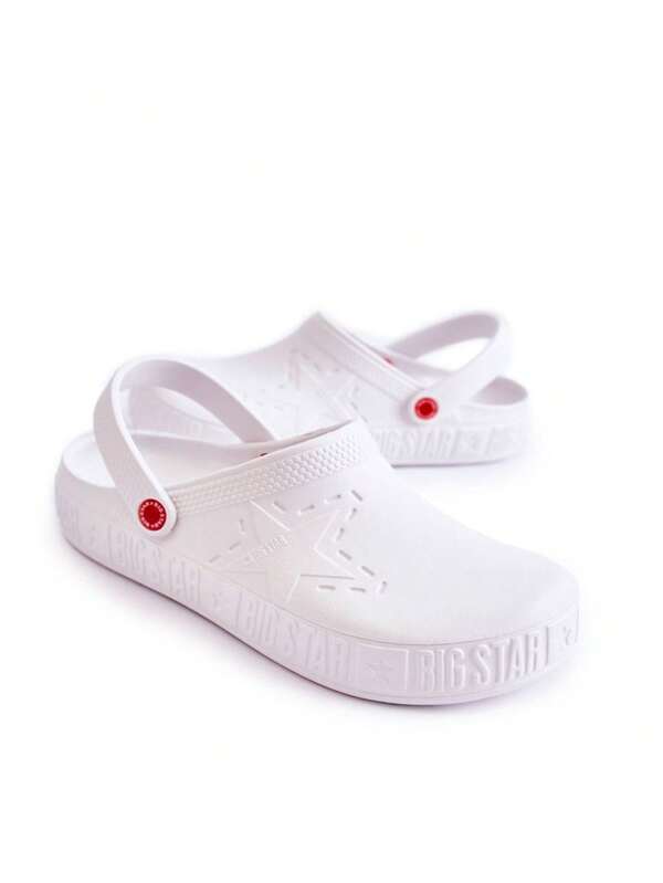 Heren lichte slippers Big Star II175001 Foam Clogs met ventilatie en beweegbare strip Zwart Wit Blauw Groen Rood Grijs