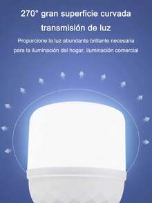 10 Piezas Foco Led de 5W, 10W,  15W,  20W,  30W,  40W, 50W,  60W, Iluminación del Hogar, Mejora de Iluminación, Iluminación para Interiores, Alumbra Interiores y Exteriores - 10 piezas - Ver 6