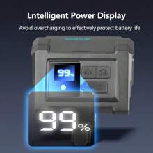 5 LED Super Bright Bicycle Front Light With Battery Level Display, 5 Intelligent Modes, Sensing White/Red/Blue Flashing Lights, Adjustable High/Low Beam, Rechargeable, Suitable For Night Cycling And Illumination - Multicolor - View 5