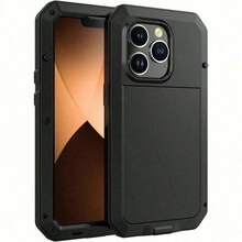 For IPhone 17 Air 11, 12, 13, 14, 15, 16 Plus Pro Promax XSMAX XS/X XR Anti Drop, Dustproof, Waterproof Three Proof Phone Case, High-End Fashion, Higher Quality - 黑色 - 查看 3