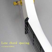 23-Inch Carbon Fiber Concert Ukulele - Waterproof, Ultra-Light Travel Ukulele, Suitable For Adults And Professionals (White) - Pink - View 5