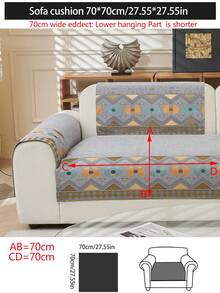 1 件四季沙发垫套，现代简约防滑沙发座椅保护套，防尘可洗沙发套，浅灰色柔软防褪色，宠物友好，适合 L 型沙发和 1/2/3/4 座沙发 - 淺灰色 - 查看 13