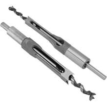 4pcs/Set Square Hole Saw Drill Bit Set, High Carbon Steel Hollow Chisel Power Tool For Woodworking