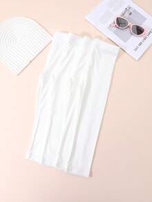 4 Paar Mädchen süße & einfache Capri Leggings, geeignet für den täglichen Gebrauch - Weiss - Übersicht 5