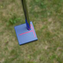 Forged Stainless Steel Golf Putter Right-Handed - Precision Insert Putter, Headcover,Rubber Grip,86.36 Cm, 370G - Blue - View 6