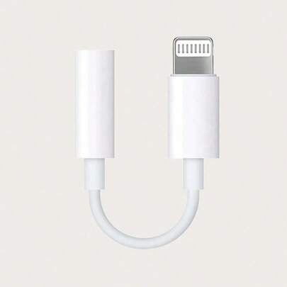 Adaptateur Lightning vers audio 3,5 mm, 1/3 pièces, compatible avec les iPhone 14, 13, 12 et 11, câble convertisseur Lightning vers prise casque