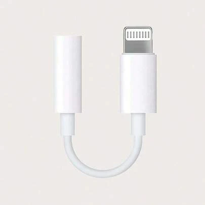 1/3pcs Lightning To 3.5mm Audio Adapter, Compatible With IPhone 14 13 12 11 Series Phones, Lightning Port To Headphone Jack Converter Cable