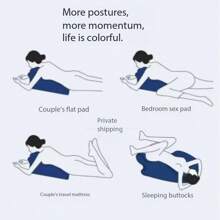 The "Couple Fertility Tool!" 3D Ergonomic Positioning Pillow, Dual-Use For Office/Bedroom, Supports Waist And Abdomen To Help With Good Pregnancy, High Elasticity Memory Foam, Can Sit For A Long Time Without Sweating!