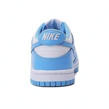Nike Giày thể thao Dunk Low GS UNC 2021 dành cho học sinh tiểu học da trơn màu xanh trắng thoáng khí CW1590-103 - Đại học Xanh - Xem 4
