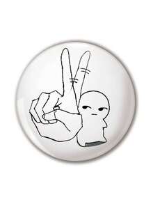 趣味图案徽章胸针，女士徽章，别针胸针，包包吊坠，时尚配饰，送给朋友、家人、老师和同学的有趣礼物 - 彩色 - 查看 7