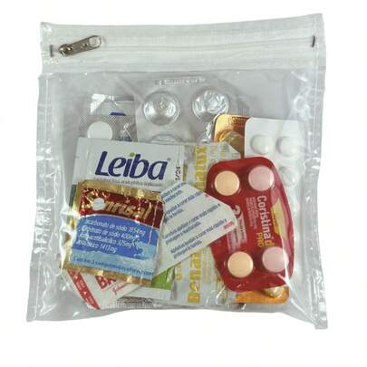 Kit 5 un 16x16 Embalagem Saco Organizador Multiuso