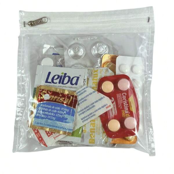 Kit 5 un 16x16 Embalagem Saco Organizador Multiuso