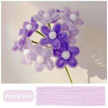 超值装 100 件 DIY 管道清洁器散装(含教程视频)、61 色加密雪尼尔杆、工艺品管道清洁器、管道清洁器工艺品艺术和工艺装饰雪尼尔杆用品、绒球 - 彩色 - 查看 37