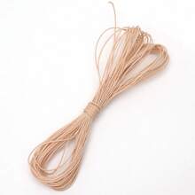 10M/Pack 1mm Polyester Triple Stranded Wax Thread With Bright Colors,Waxed Thread Cord,Necklaces Woven With Beads Are Used For Jewelry Making,Bracelets,Necklaces,Ropes Supplies,Red, Pink, Coffee, White, Colorful,Available In Multiple Colors-DIY Friendship Hand Rope,DIY Festival Creative Gifts - Wax Thread - View 26