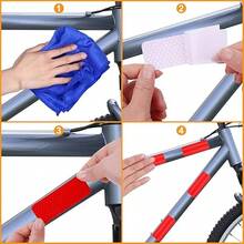 30 Pcs Reflective Stickers, Warning Safety Reflective Sticker, 1.18 X 3.25 Inch Waterproof Night Visibility Sticker For Bicycles, Motorcycles, Clothing, Trailers, Helmet