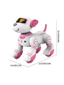 电子宠物遥控狗（3色） - 智能声控机械玩具，儿童玩伴，完美的节日/圣诞节/生日/新年/万圣节/复活节礼物