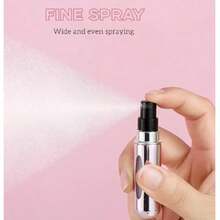 5ml Refillable Travel Perfume Atomizer Spray Bottle, Portable Bottom Filling Perfume Bottle - 亮粉紅色 - 查看 2