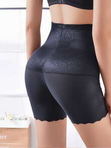 Women's High Waist Sexy Lifting Slimming Shaping Pants, Seamless, Breathable, Thin Shapewear