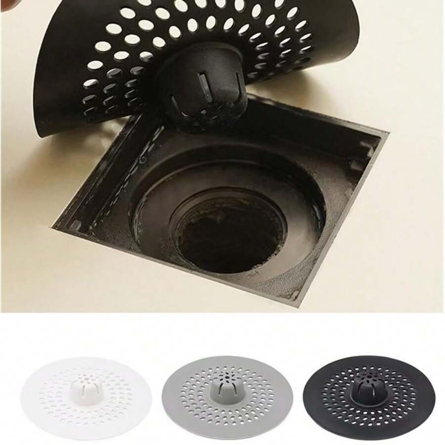 قابس تصريف سيليكون قطعة واحدة، 5.23 بوصة * 0.9 بوصة، للحمام والمطبخ والحوض، لمنع انسداد أنابيب التصريف بالشعر وغيره من الأنقاض