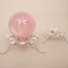 Libellen Kristallkugel Ständer, geeignet zum Aufstellen verschiedener Kristallkugeln, Goldkugel Ständer, Büro- & Heimdekoration, kreative Geschenke, Partydekoration, Schönheitsraum Dekoration, Heimdekoration