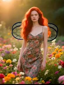 1pc Overlapping Bee Wing Decor, Suitable For Various Festivals, Gatherings And Party Props - Black - View 6