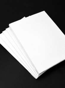 8 片装画布，5x7 英寸画布板，白色空白平面画布板，适用于油画、丙烯画、水彩画，- 18x13 厘米画板，适用于油画、丙烯画和水彩画 - 白色 - 查看 6