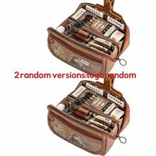 Large Capacity Washable Stationery Bag - Pen, Pencil & Marker Cases - Water-Resistant, Multi-Compartment Pencil Case For High School And College Students School Office Supplies Back To School, Back To School, School Supplies, Pencil Pouch, School Bag