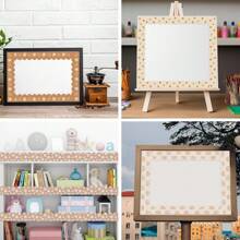 84Ft Boho Bulletin Board Borders, Boho Classroom Decorations, Retro Floral Daisy Sun Rainbow Dot Trim Borders For Teacher School Supplies Classroom Door Wall Decor, 6 Styles, Brown