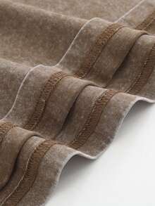 Three-Piece Solid Color T-Shirts Fashion Retro Men's T-Shirts 230g Heavyweight Cotton Dropped Shoulder Design Unisex Short-Sleeve T-Shirts For All Seasons Casual Occasions Gift For Boyfriend 100% Pure Cotton Streetwear Designed For Young People Ideal Gift Between Friends Men's Clothing Men's T-Shirts - 黑色+杏色+咖啡棕 - 查看 8