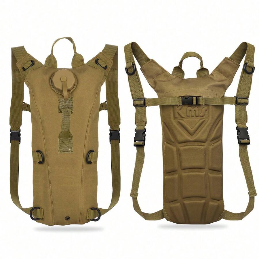 3L Hydration Pack  ,Water Bladder Adjustable ,Water Drink Backpack For Hiking Cycling Climbing Running - Khaki - View 1